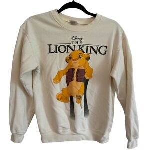 Disney The Lion King Cream Crewneck Sweater